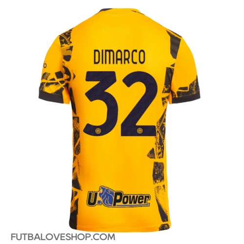 Dres Inter Milan Federico Dimarco #32 Tretina 2024-25 Krátky Rukáv